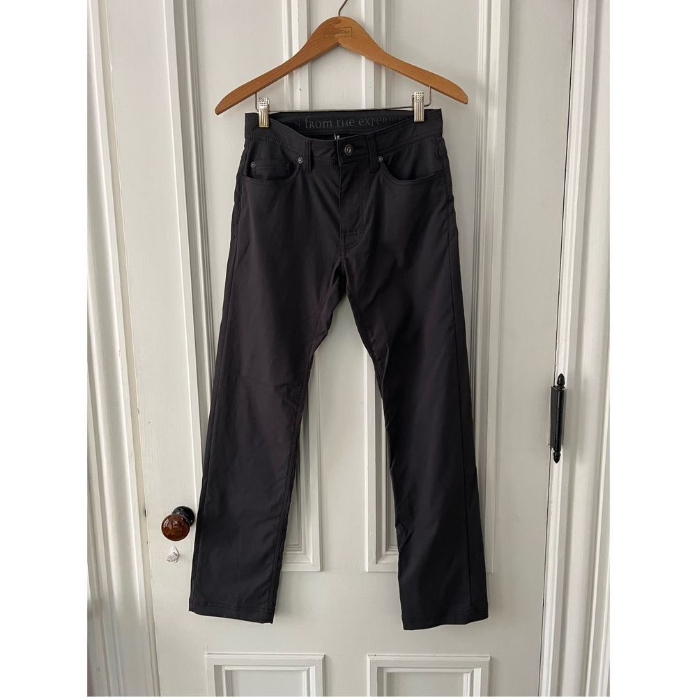 NWOT men’s prana dark gray slim fit stretch  climbing pants 28